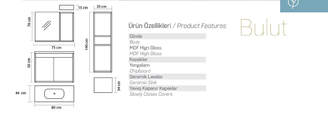 Bulut özgün teknik çizimi
