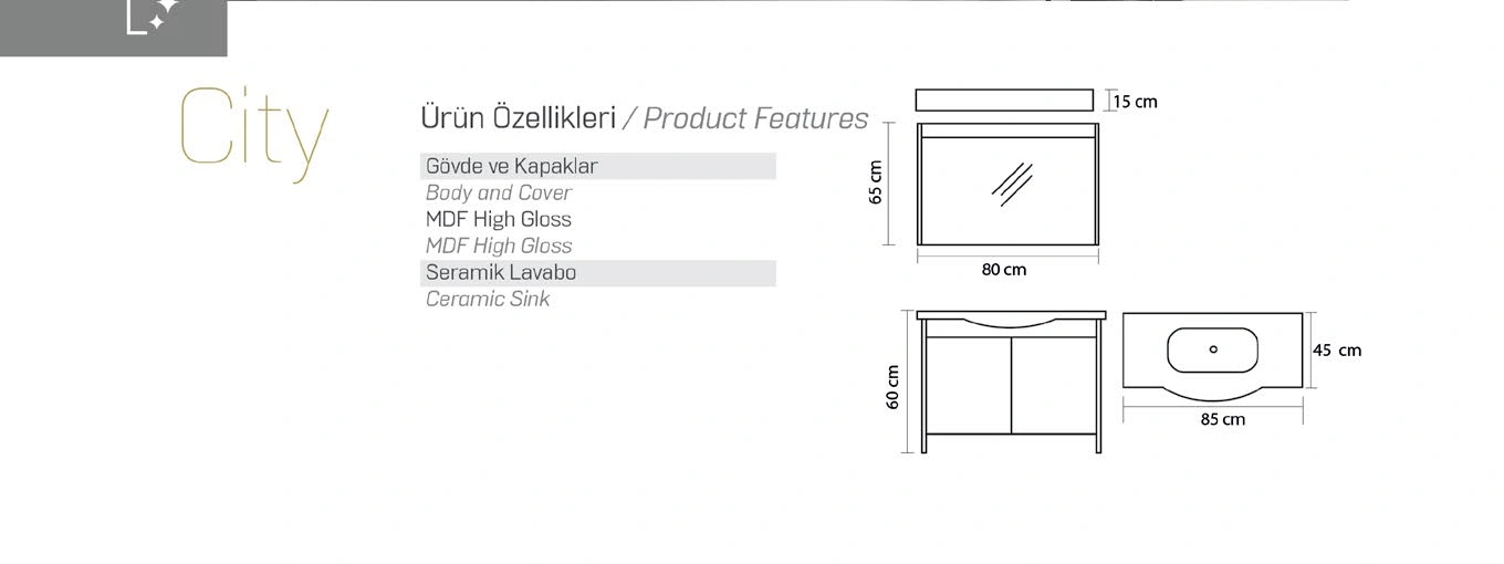 City ürün detayı