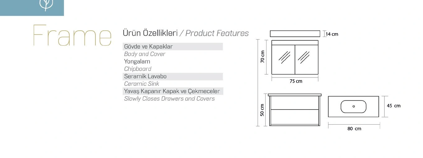 Frame ürün detayı