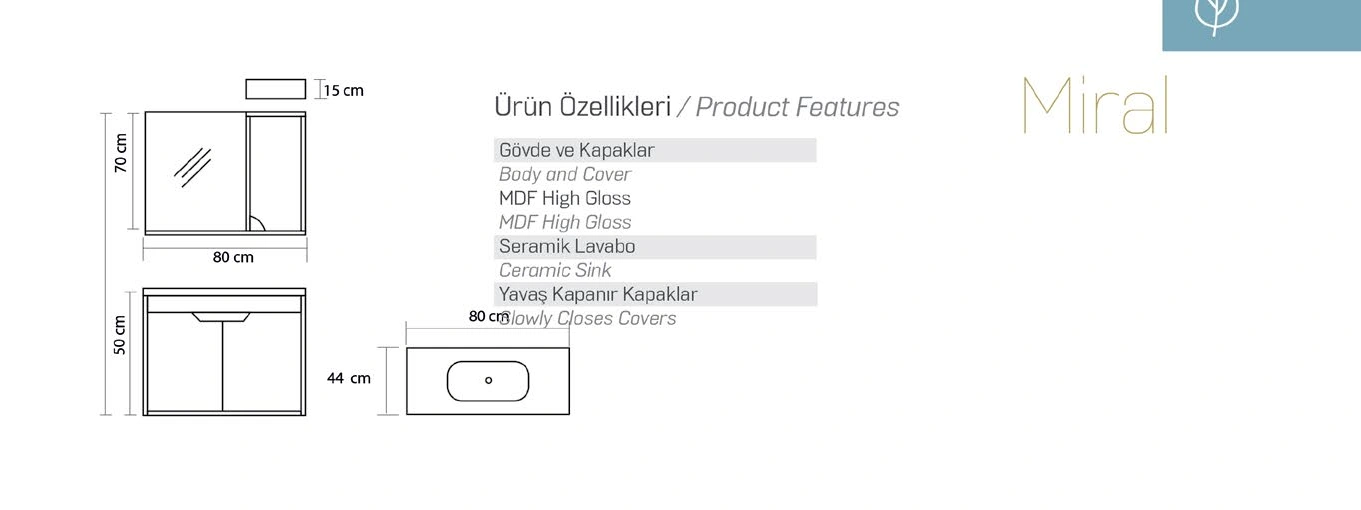 Miral ürün detayı