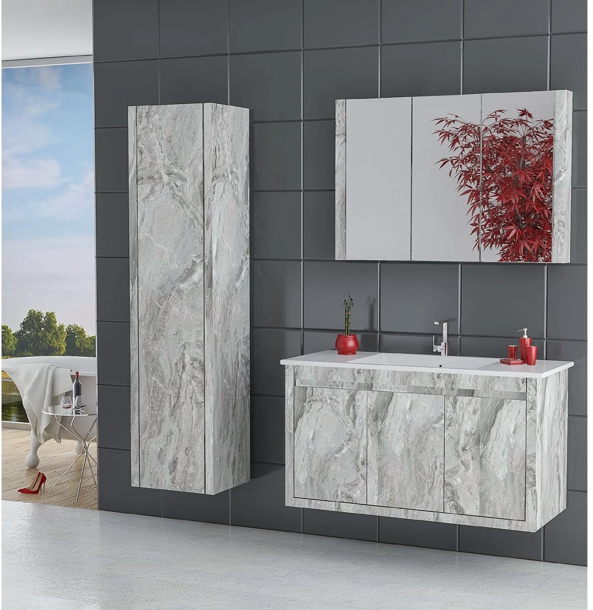 ENNOVA Moon banyo mobilyası