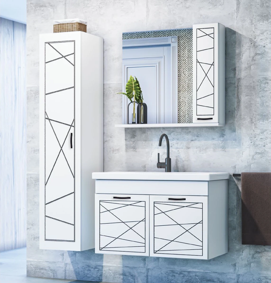 ENNOVA Shape banyo mobilyası