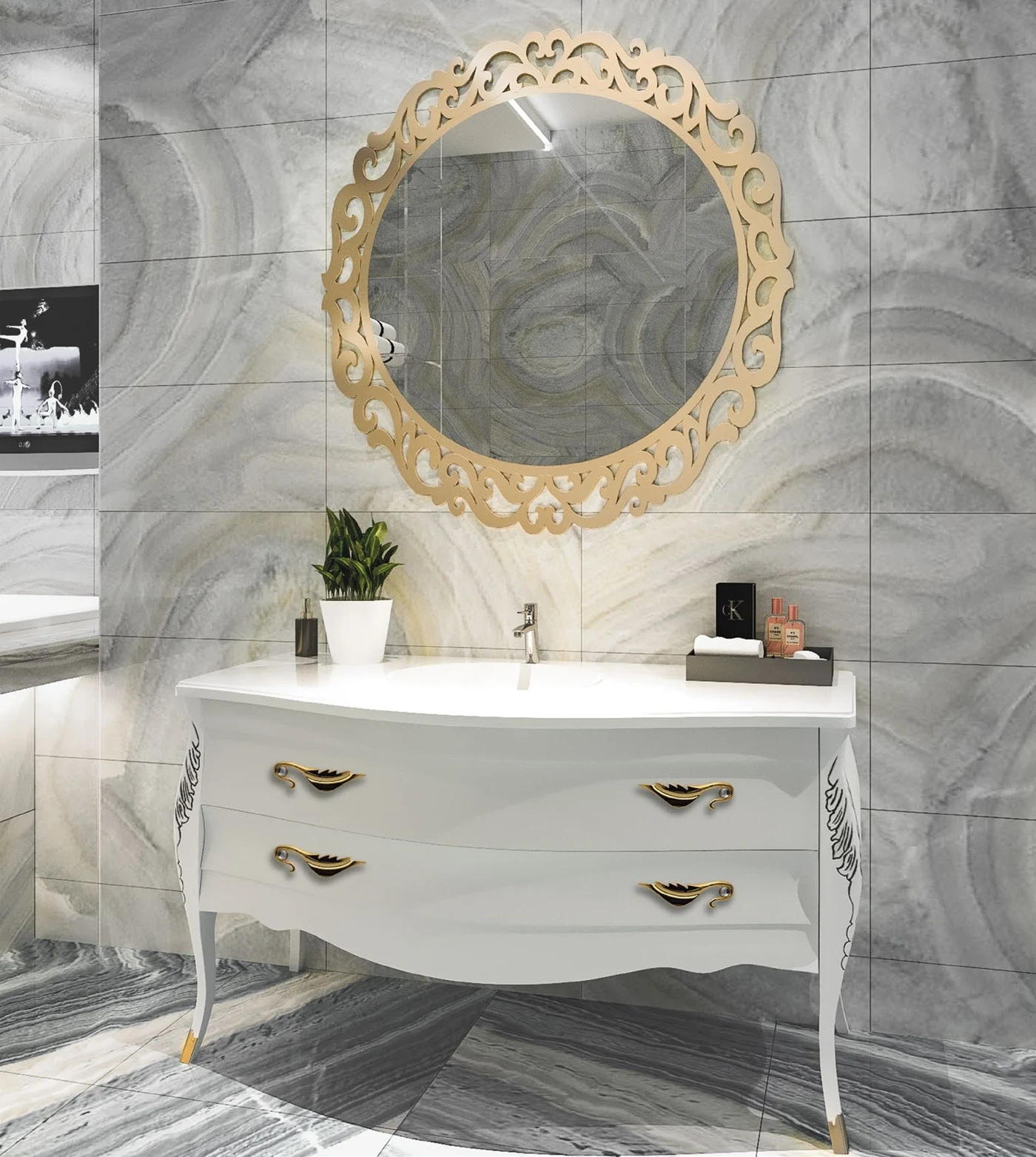 ENNOVA Swan banyo mobilyası